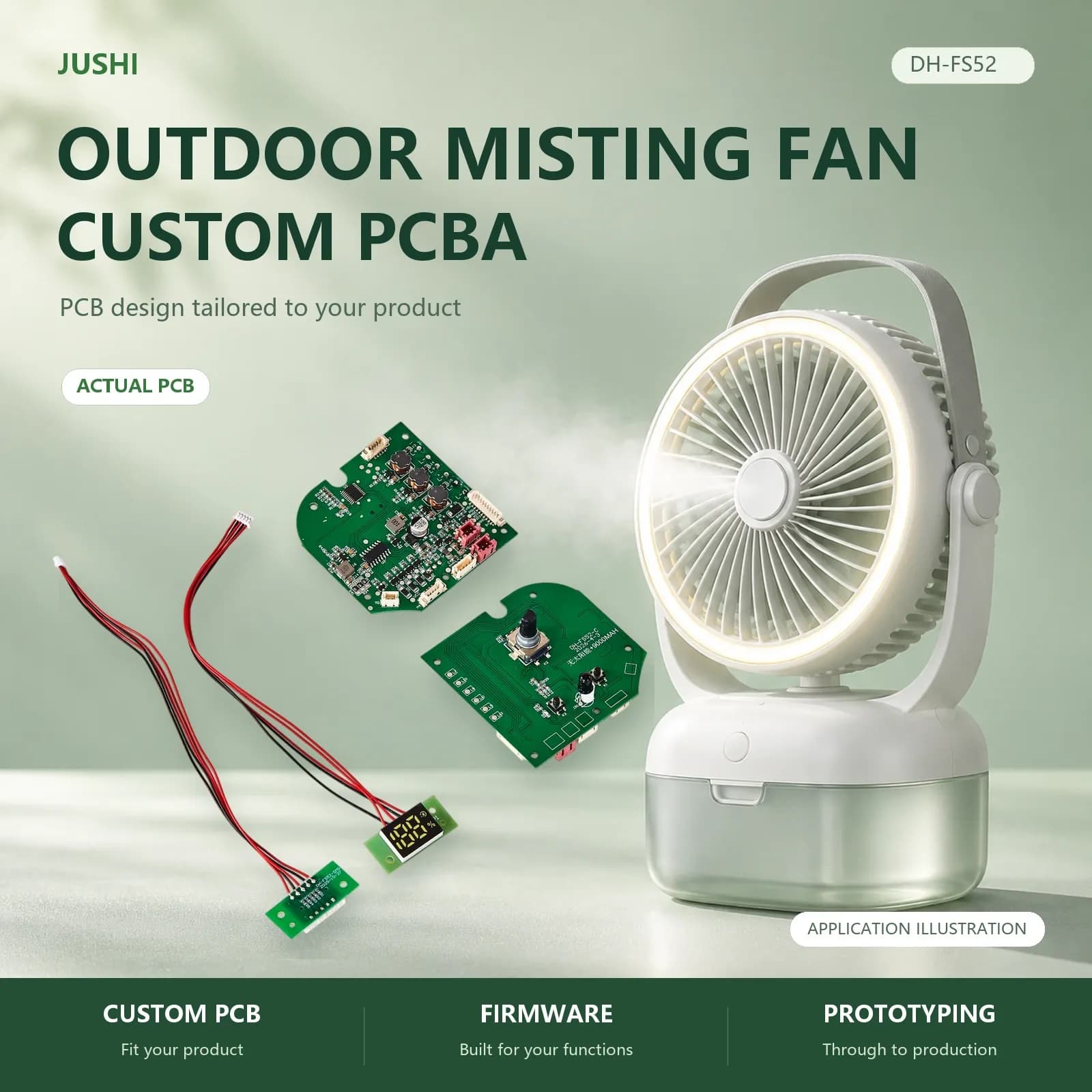 Outdoor Misting Fan Control Board