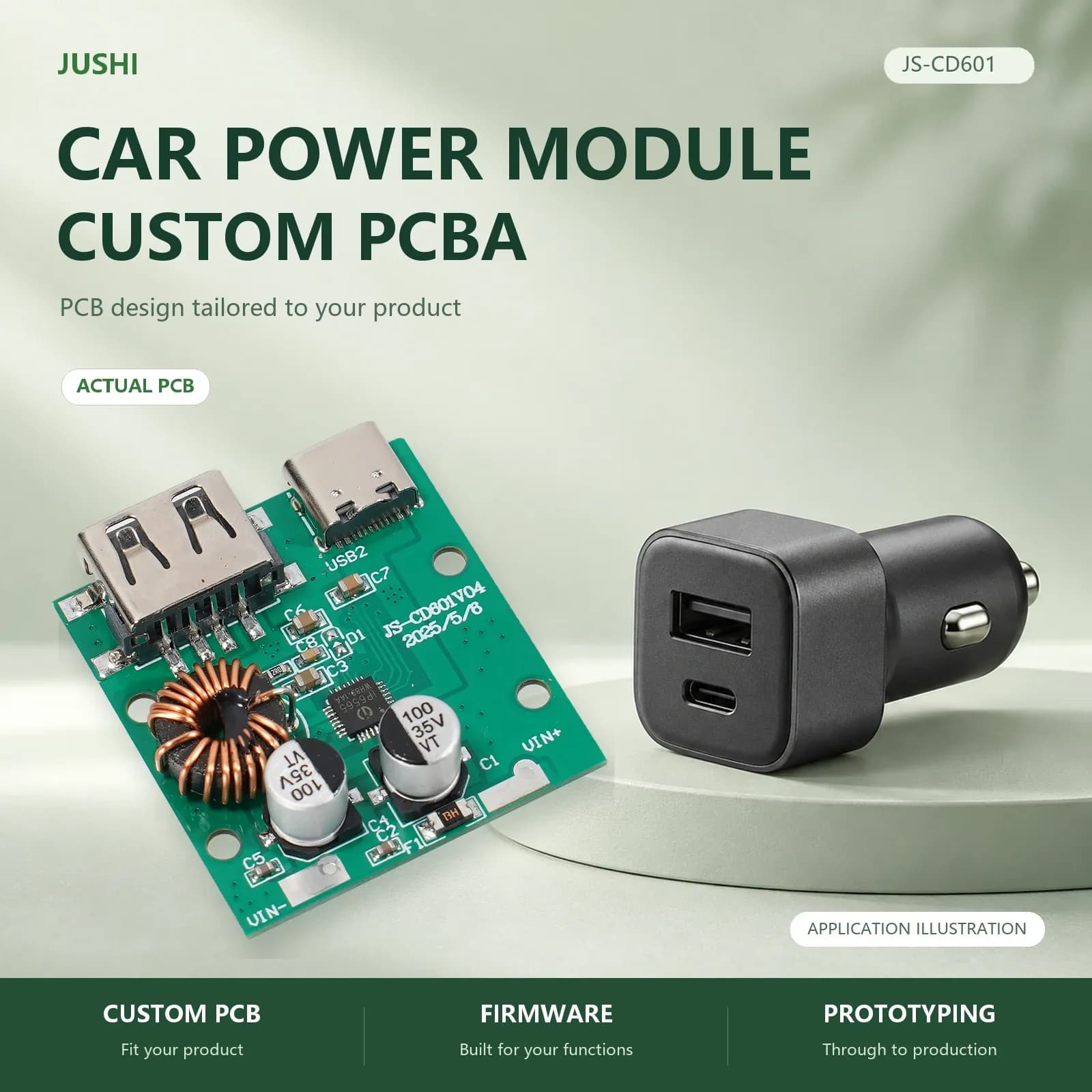 Car Power Module Control Board