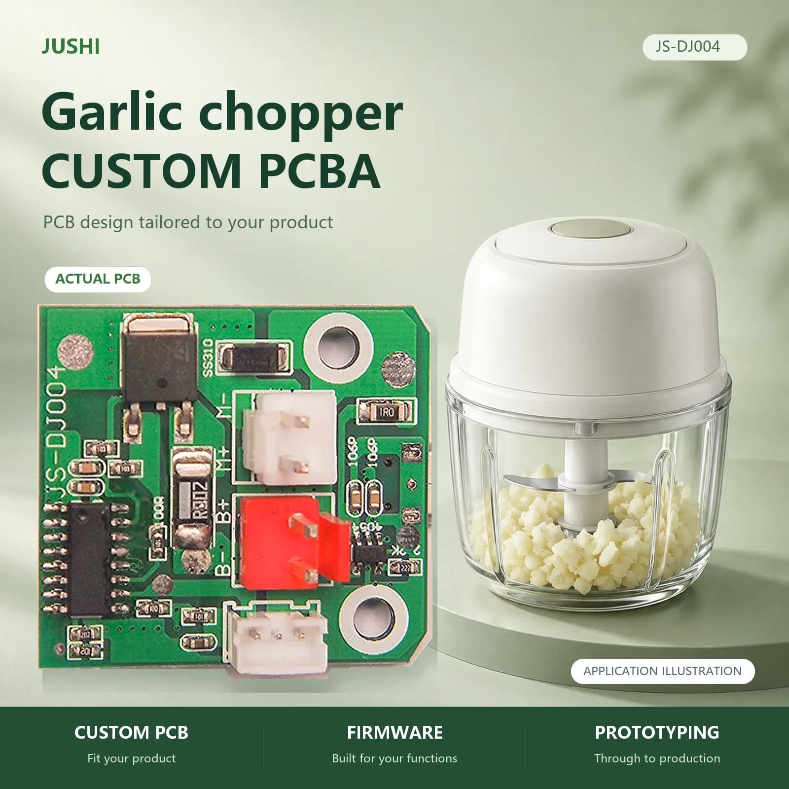 Electric Garlic Chopper Control Board