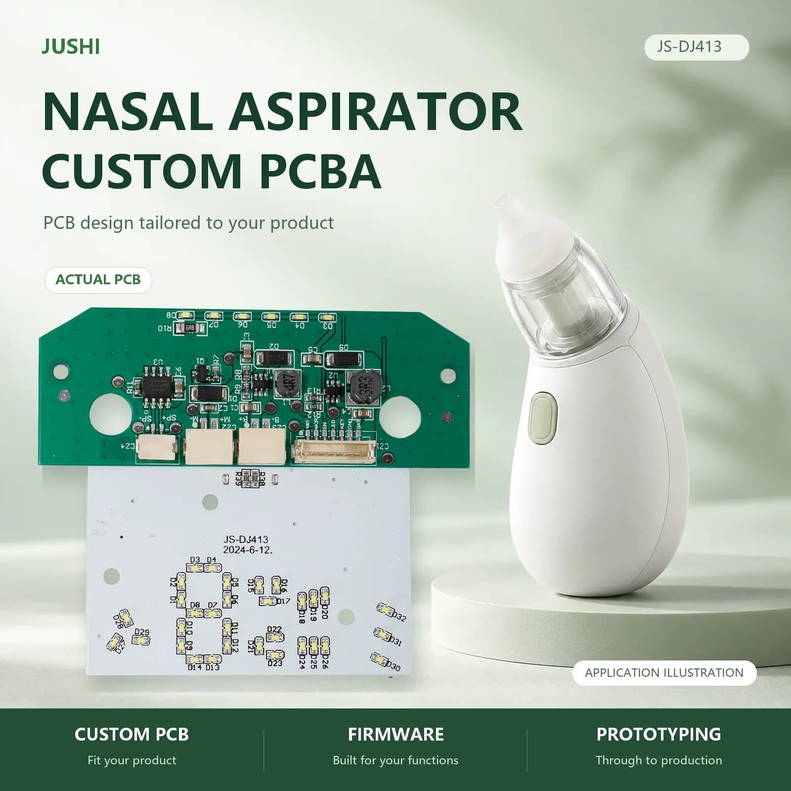 Nasal Aspirator Control Board