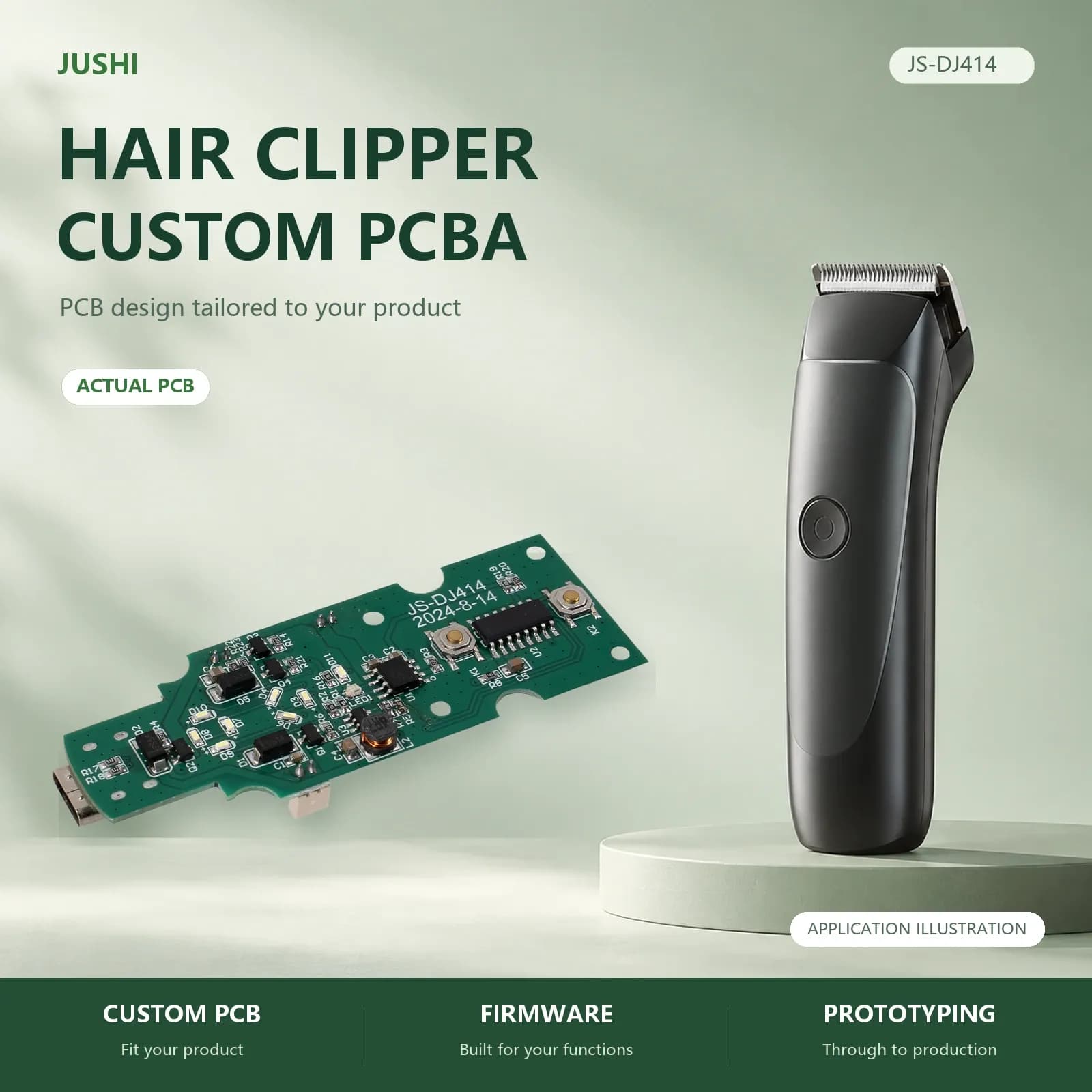 Hair Clipper Control Board