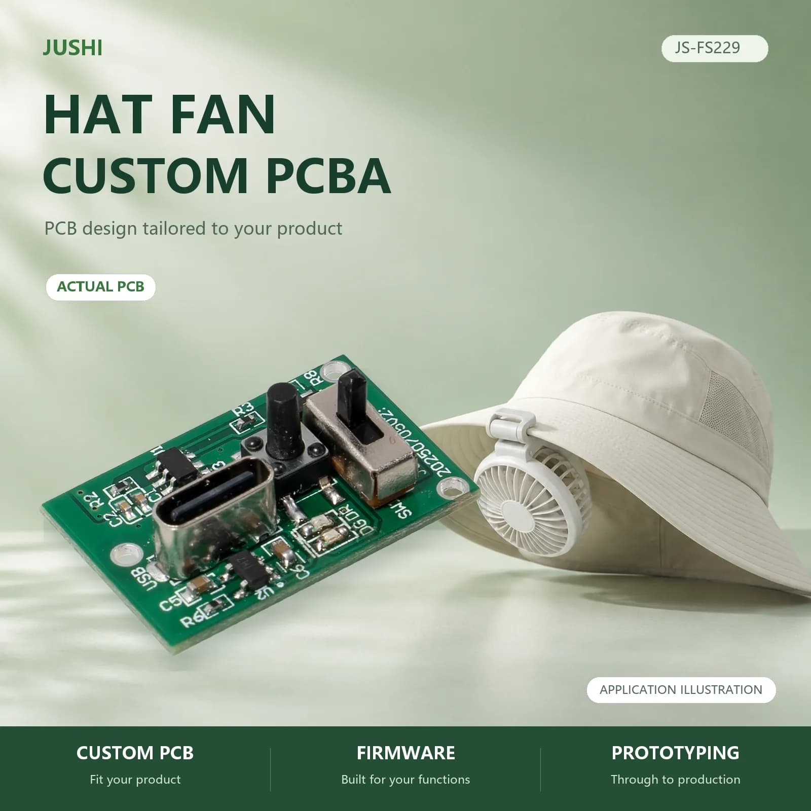 Hat Fan Control Board