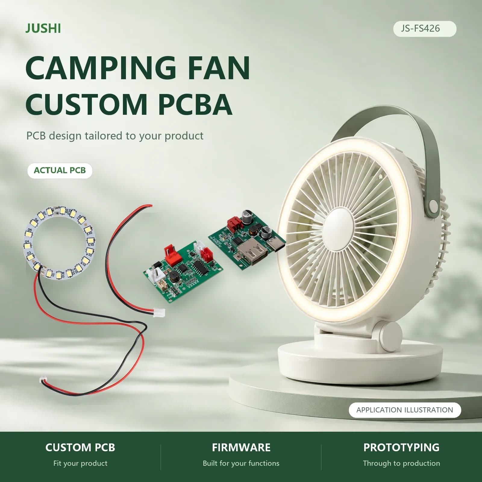 Camping Fan Control Board