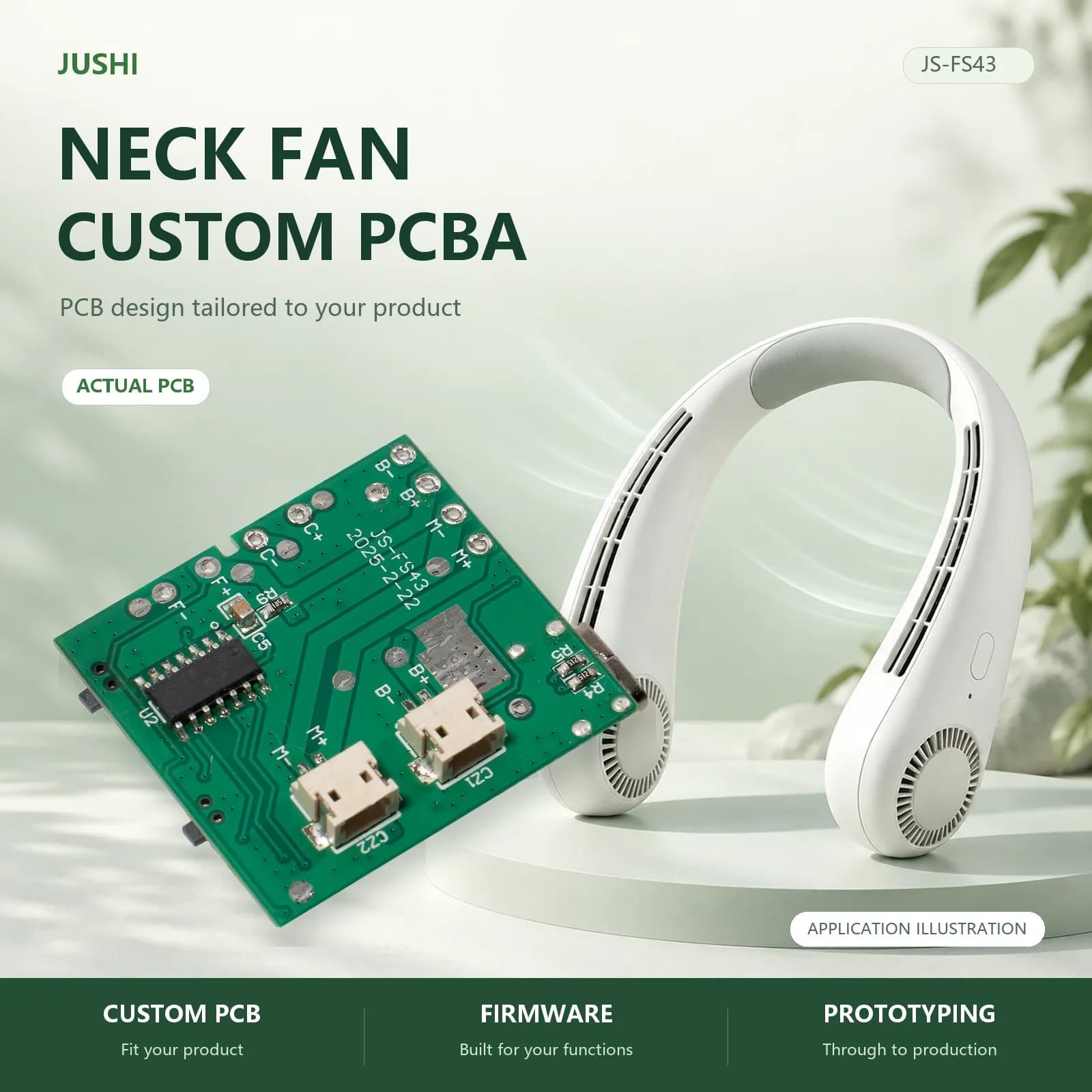 Neck Fan Control Board