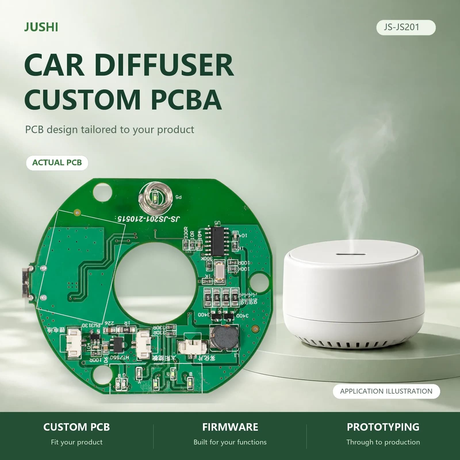 Car Diffuser Control Board