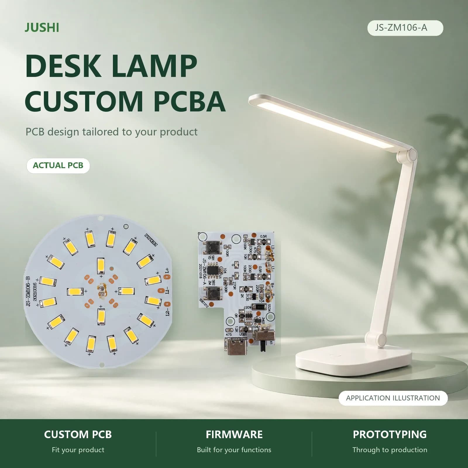 Desk Lamp Control Board