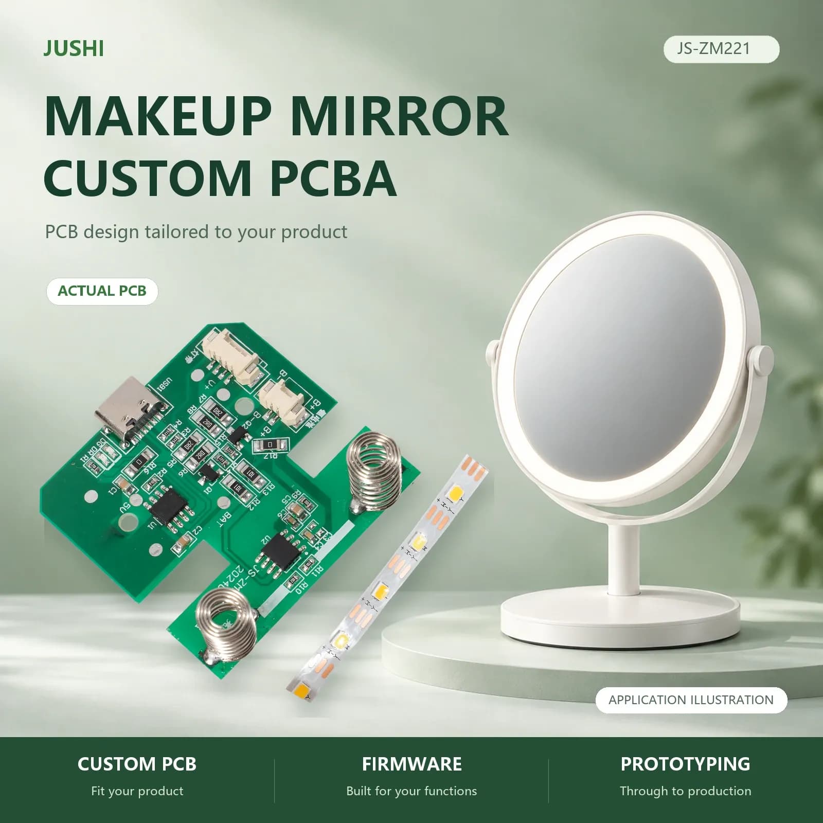 Makeup Mirror Control Board