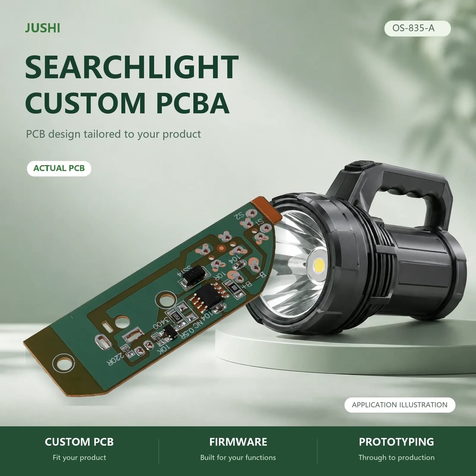 Searchlight Control Board