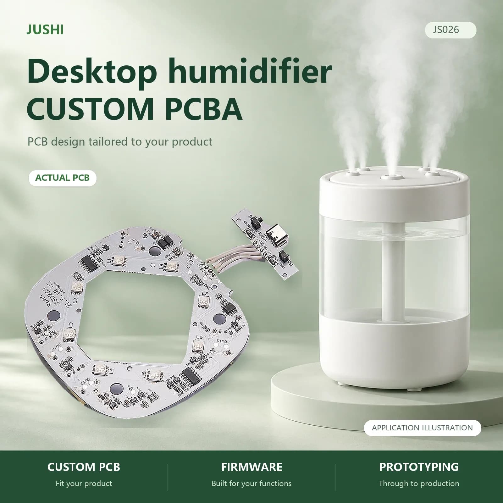 Desktop Humidifier Control Board