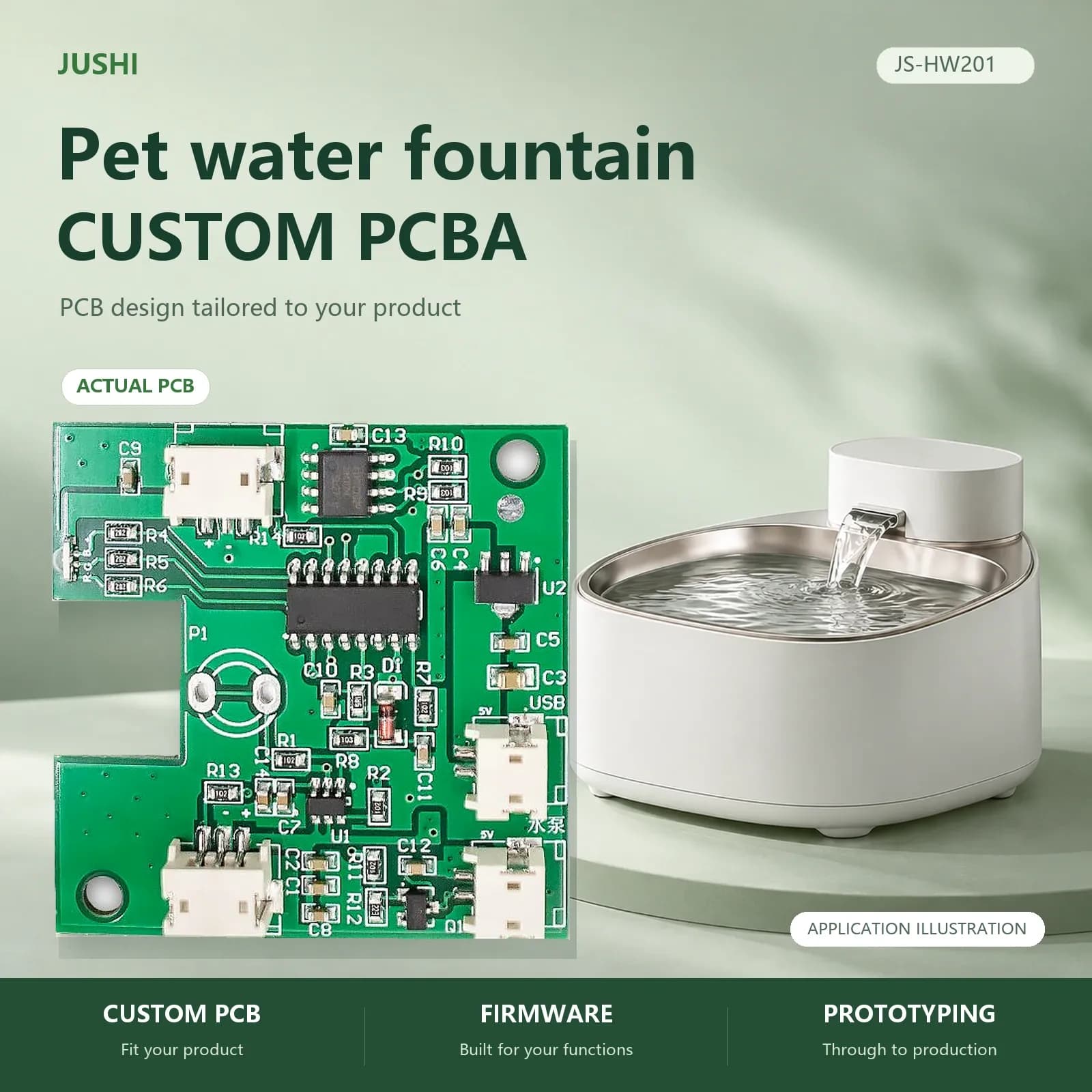 Pet Water Fountain Control Board